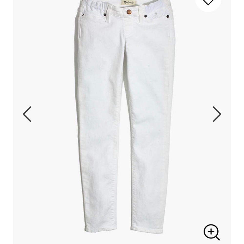 Madewell Maternity Jeans with Side Penal SZ 26